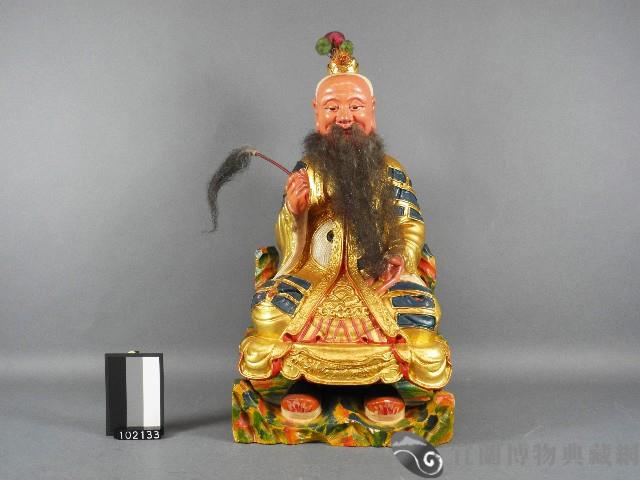 木雕太上老君神像藏品圖，第1張