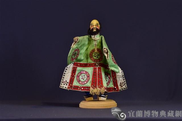布袋戲偶（和尚頭）藏品圖，第1張