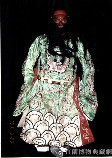 傀儡戲偶（關公頭）藏品圖，第1張