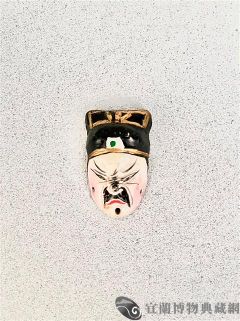 布袋戲臉譜藏品圖，第1張