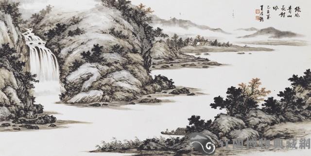 綠水青山長對吟藏品圖，第1張