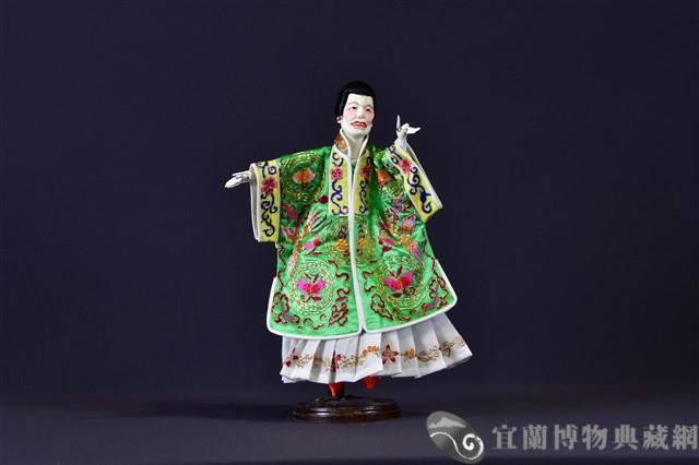 布袋戲偶（毒旦）藏品圖，第1張