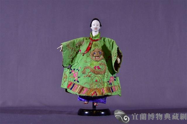 布袋戲偶（開面旦）藏品圖，第1張