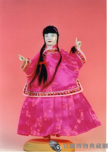 布袋戲偶（花旦）藏品圖，第1張