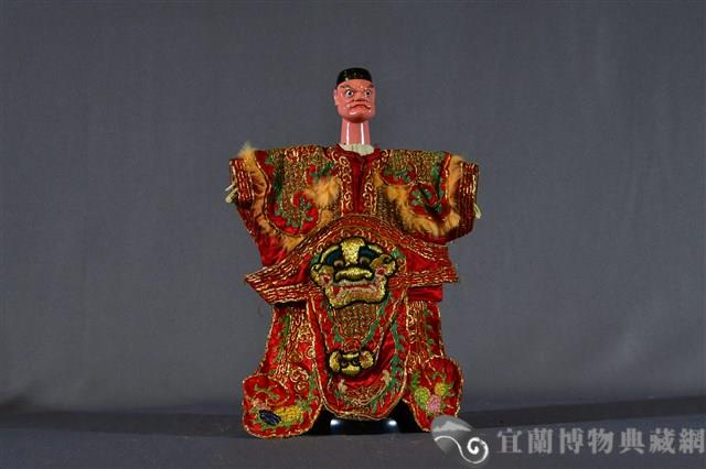 布袋戲偶（紅猴）藏品圖，第1張
