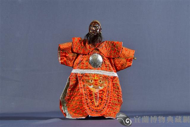 布袋戲偶（黑大北）藏品圖，第1張
