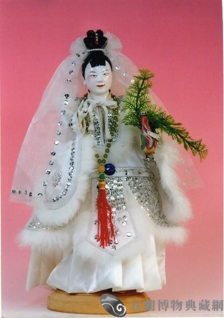 布袋戲偶（花旦）藏品圖，第1張