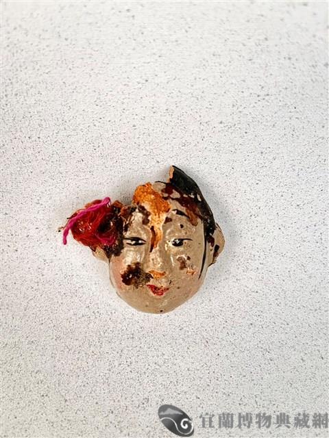 布袋戲臉譜藏品圖，第1張