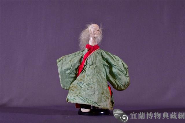 布袋戲偶（白闊）藏品圖，第1張