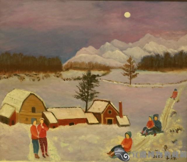 加拿大雪景藏品圖，第1張