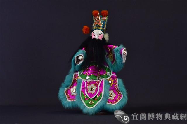 布袋戲偶（鬚文）藏品圖，第1張