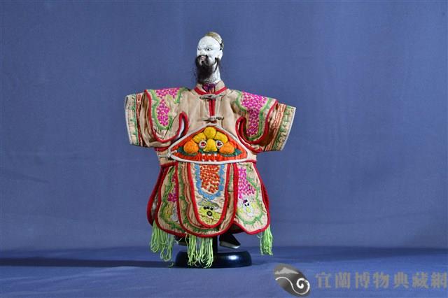 布袋戲偶（斜目奸）藏品圖，第1張