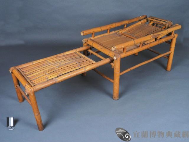 竹製躺椅藏品圖，第1張