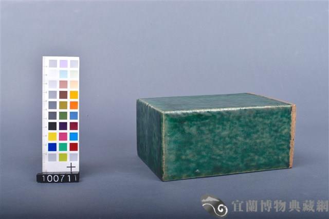 綠釉枕頭藏品圖，第1張