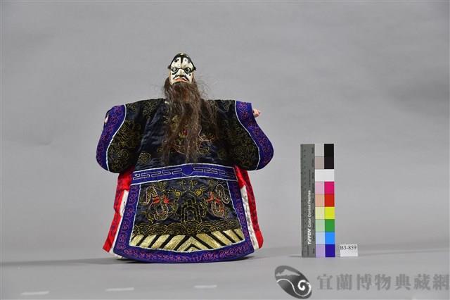 布袋戲偶（淨）藏品圖，第1張