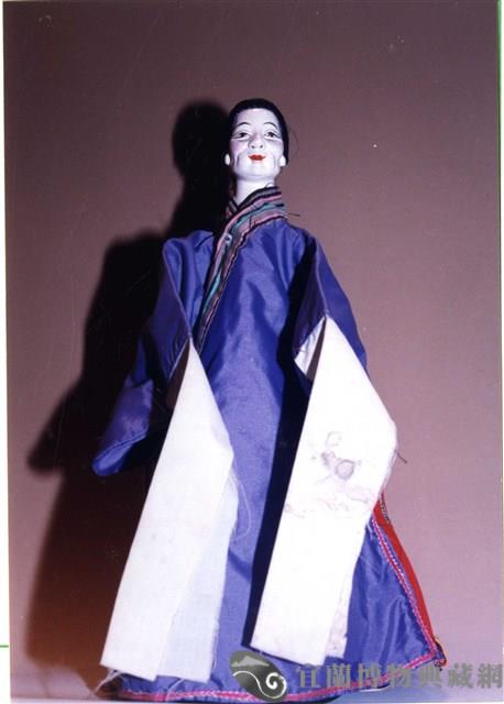 布袋戲偶（老旦）藏品圖，第1張