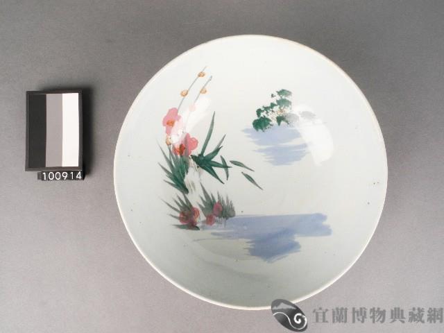 彩繪花卉紋碗藏品圖，第1張