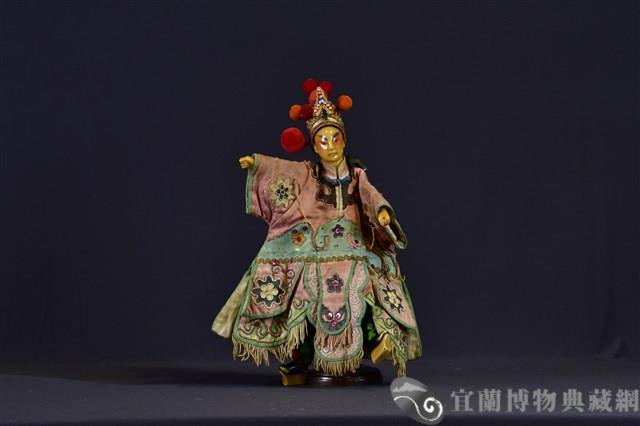 布袋戲偶（武生）藏品圖，第1張
