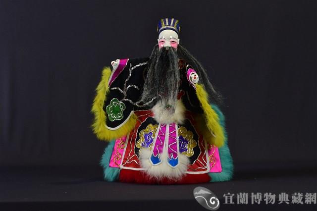 布袋戲偶（慘文）藏品圖，第1張
