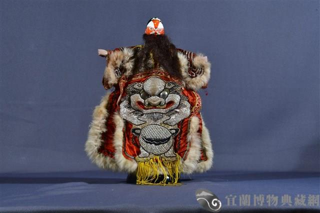 布袋戲偶（紅關）藏品圖，第1張