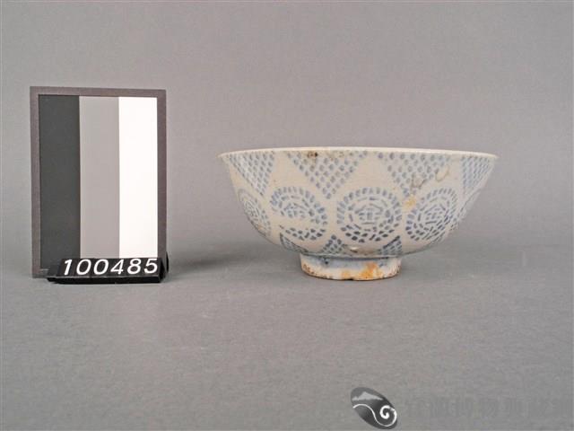 青花印花碗藏品圖，第1張