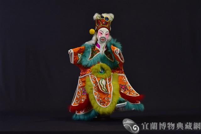 布袋戲偶（鬍鬚生）藏品圖，第1張
