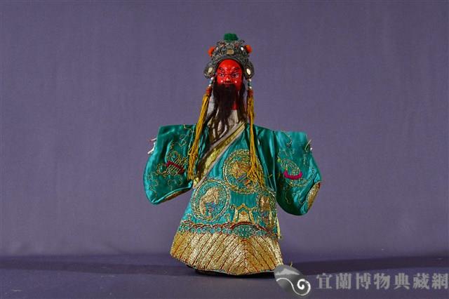 布袋戲偶（紅生）藏品圖，第1張