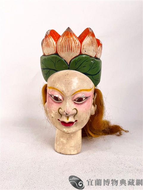 布袋戲偶頭藏品圖，第1張