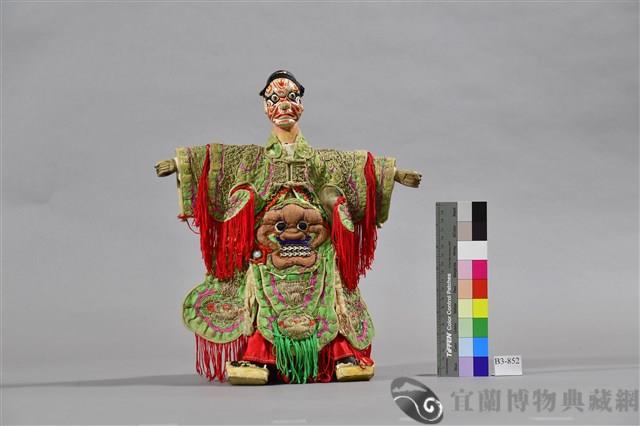布袋戲偶（淨）藏品圖，第1張