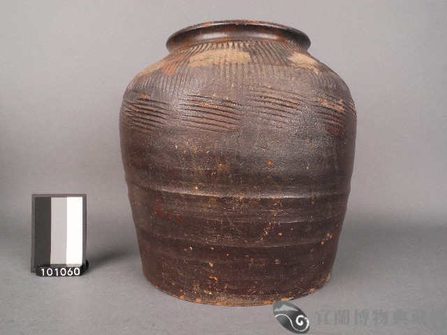 褐釉陶缸藏品圖，第1張