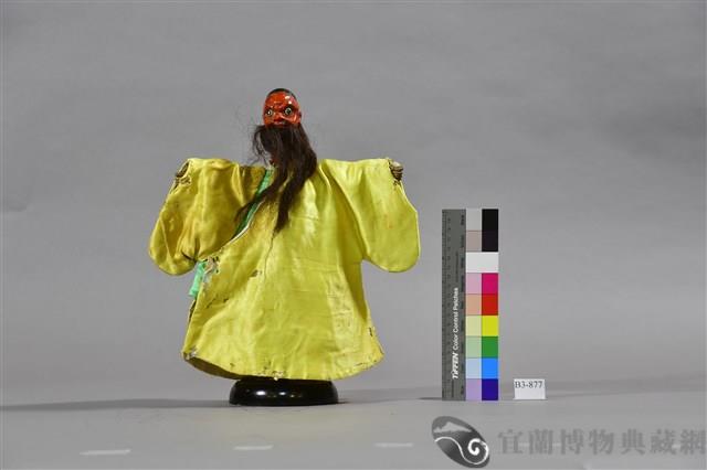 布袋戲偶（淨）藏品圖，第1張