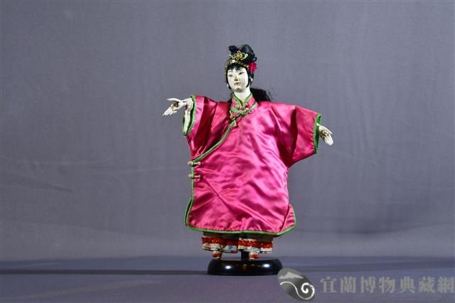 布袋戲偶（花旦）藏品圖，第1張