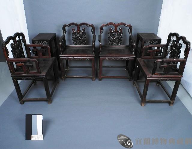 太師椅及茶几藏品圖，第1張
