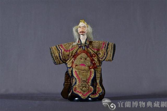 布袋戲偶（猴頭）藏品圖，第1張