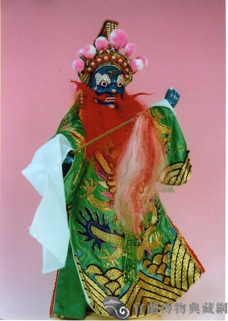 布袋戲偶（龍王頭）藏品圖，第1張