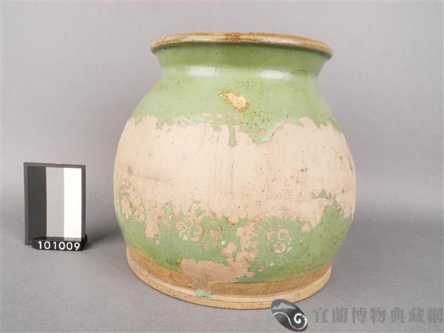 綠釉陶壺藏品圖，第1張