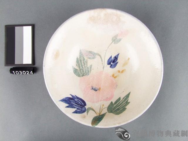 彩繪花卉紋碗藏品圖，第1張