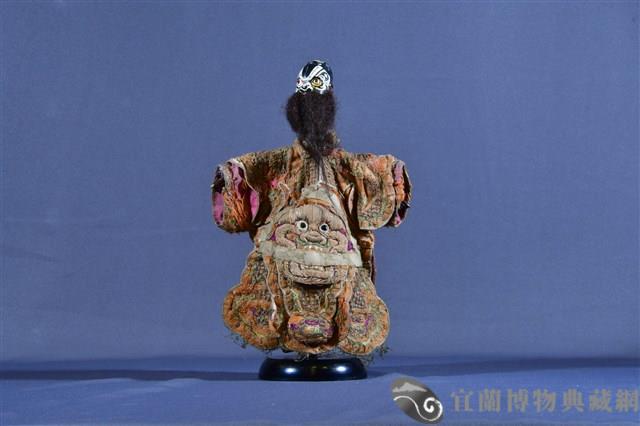 布袋戲偶（黑虎）藏品圖，第1張