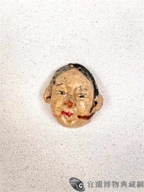 布袋戲臉譜藏品圖，第1張