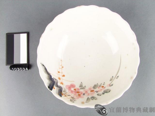 彩繪花卉紋碗藏品圖，第1張