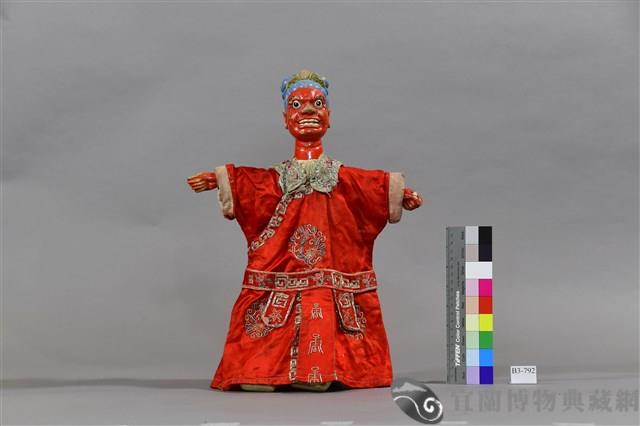 布袋戲偶（淨）藏品圖，第1張