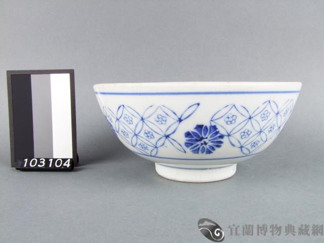 青花花卉紋碗藏品圖，第1張