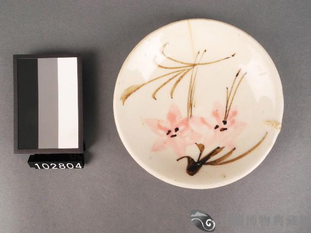 彩繪花卉紋碟藏品圖，第1張