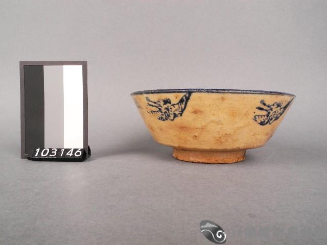 青花鳥紋碗藏品圖，第1張