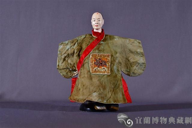 布袋戲偶（文生）藏品圖，第1張