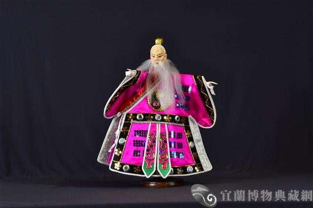 布袋戲偶（仙頭春公）藏品圖，第1張