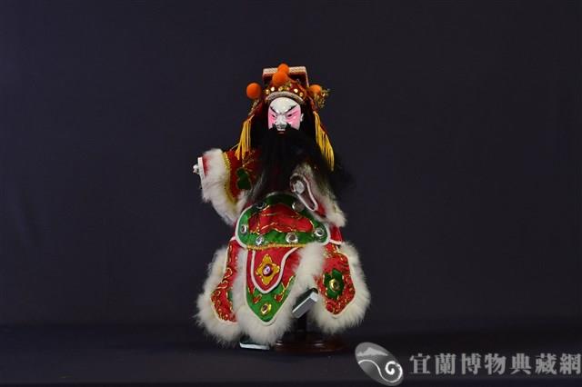 布袋戲偶（鬚文）藏品圖，第1張