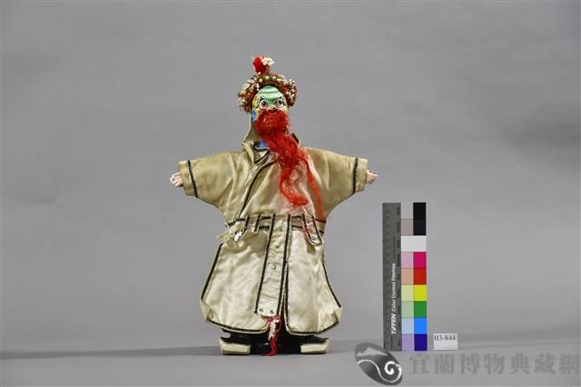 布袋戲偶（淨）藏品圖，第1張
