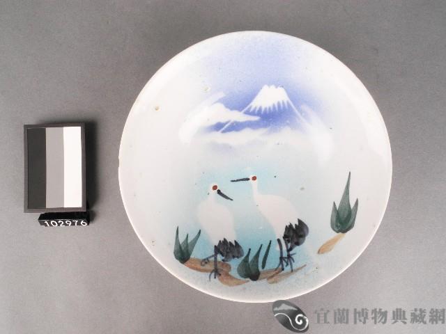 彩繪山鳥紋碗藏品圖，第1張