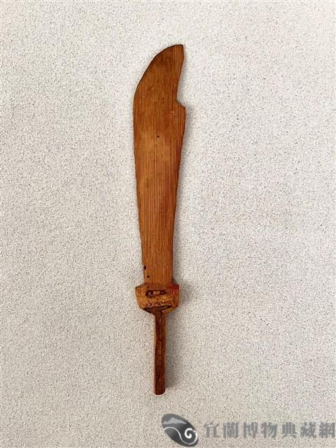 傀儡切末（單刀）藏品圖，第1張